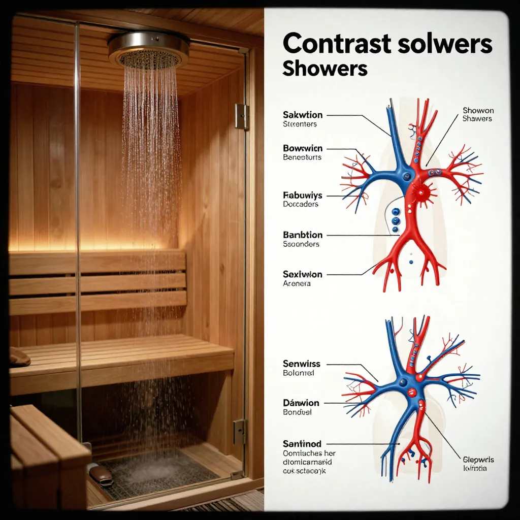 Educational infographic on cardiovascular responses